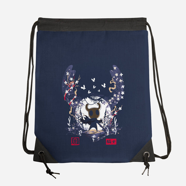 The Warrior Of Hallownest-None-Drawstring-Bag-Arinesart