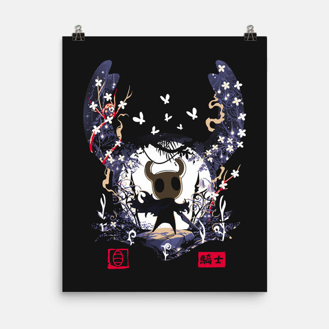 The Warrior Of Hallownest-None-Matte-Poster-Arinesart
