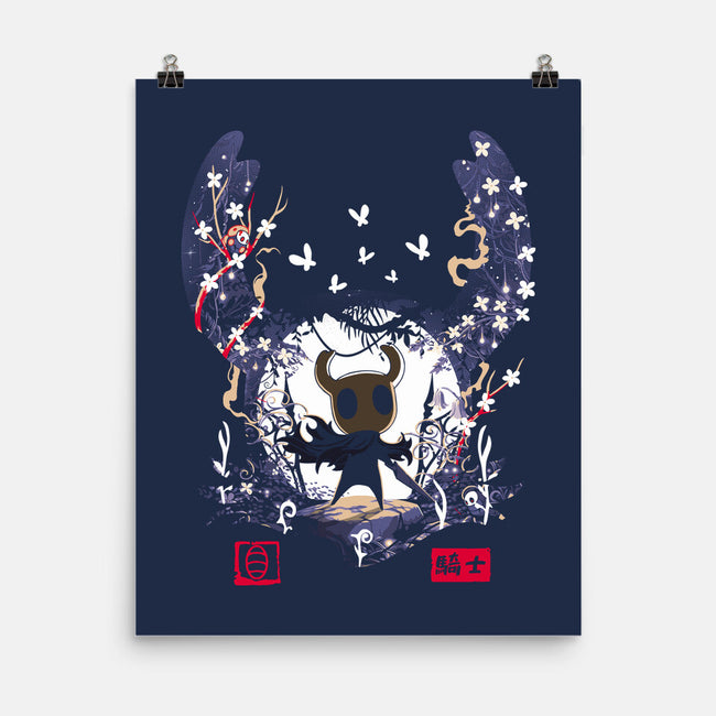 The Warrior Of Hallownest-None-Matte-Poster-Arinesart