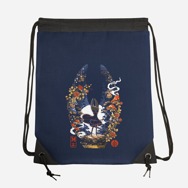 The Princess Of Hallownest-None-Drawstring-Bag-Arinesart