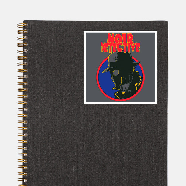 Noir Detective-None-Glossy-Sticker-Samuel