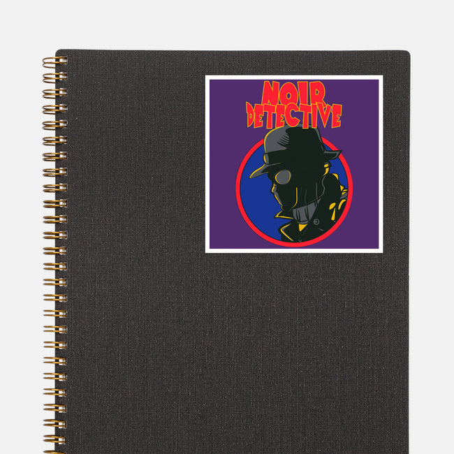 Noir Detective-None-Glossy-Sticker-Samuel