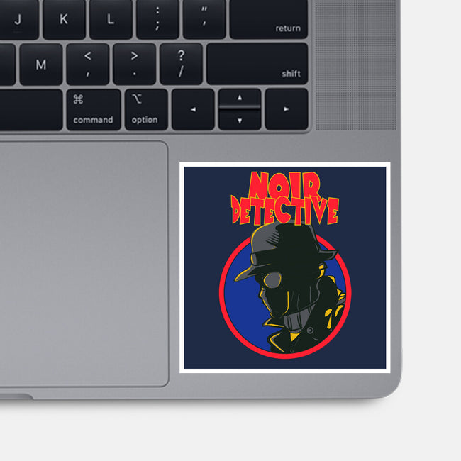 Noir Detective-None-Glossy-Sticker-Samuel