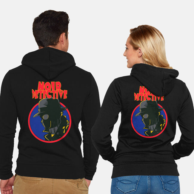 Noir Detective-Unisex-Zip-Up-Sweatshirt-Samuel