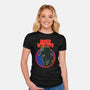 Noir Detective-Womens-Fitted-Tee-Samuel