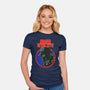 Noir Detective-Womens-Fitted-Tee-Samuel