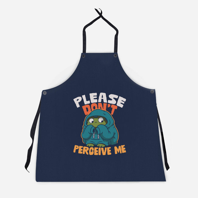 Please Don't Perceive Me-Unisex-Kitchen-Apron-Popnotic