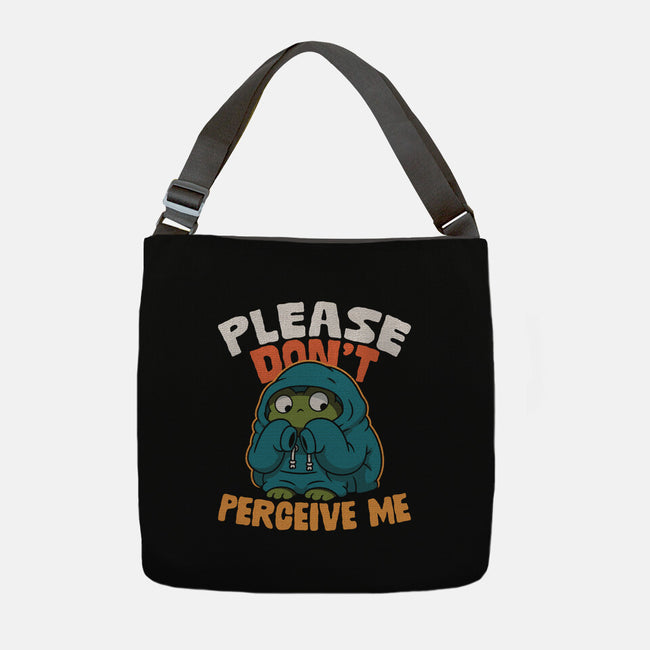 Please Don't Perceive Me-None-Adjustable Tote-Bag-Popnotic