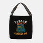 Please Don't Perceive Me-None-Adjustable Tote-Bag-Popnotic