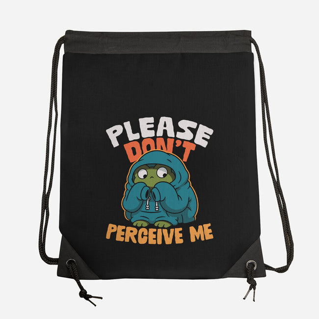 Please Don't Perceive Me-None-Drawstring-Bag-Popnotic