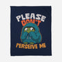 Please Don't Perceive Me-None-Fleece-Blanket-Popnotic