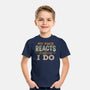 My Face Reacts Before I Do-Youth-Basic-Tee-Popnotic