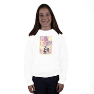 Great Wave Psychic Type-Youth-Crew Neck-Sweatshirt-hypertwenty