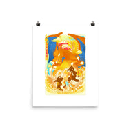 Great Wave Flame Type-None-Matte-Poster-hypertwenty