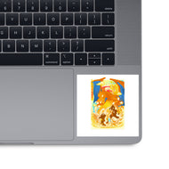 Great Wave Flame Type-None-Glossy-Sticker-hypertwenty