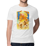 Great Wave Flame Type-Mens-Premium-Tee-hypertwenty