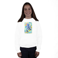 Great Wave Water Type-Youth-Crew Neck-Sweatshirt-hypertwenty