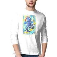 Great Wave Water Type-Mens-Long Sleeved-Tee-hypertwenty