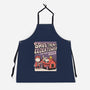 Time Traveling Beagle-Unisex-Kitchen-Apron-P1yu5h