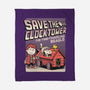Time Traveling Beagle-None-Fleece-Blanket-P1yu5h