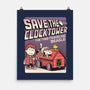 Time Traveling Beagle-None-Matte-Poster-P1yu5h