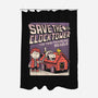 Time Traveling Beagle-None-Polyester-Shower Curtain-P1yu5h