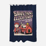 Time Traveling Beagle-None-Polyester-Shower Curtain-P1yu5h