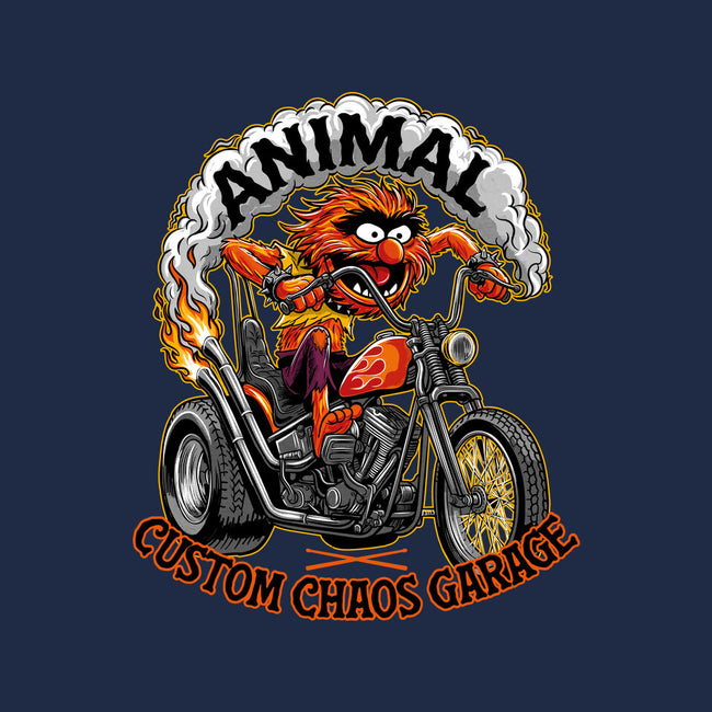 Animal Custom Chaos Garage-None-Stretched-Canvas-OPIPPI
