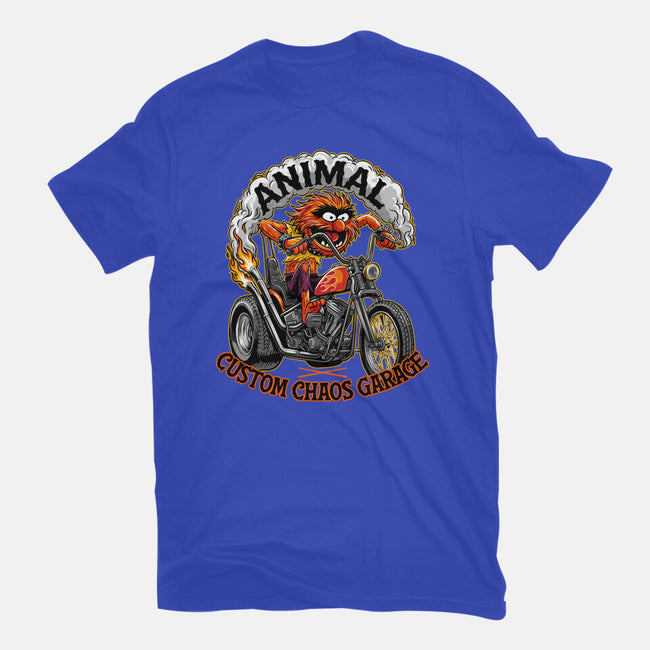 Animal Custom Chaos Garage-Unisex-Basic-Tee-OPIPPI