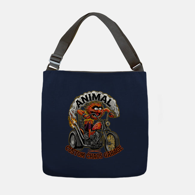 Animal Custom Chaos Garage-None-Adjustable Tote-Bag-OPIPPI