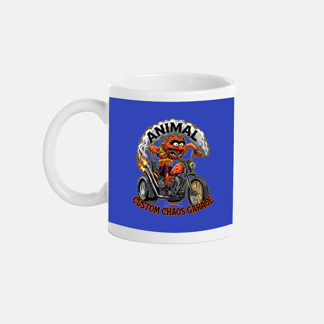 Animal Custom Chaos Garage-None-Mug-Drinkware-OPIPPI