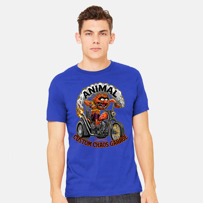 Animal Custom Chaos Garage-Mens-Heavyweight-Tee-OPIPPI