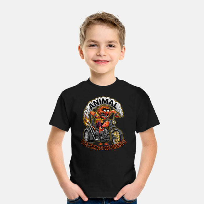 Animal Custom Chaos Garage-Youth-Basic-Tee-OPIPPI
