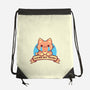 Crying But Trying-None-Drawstring-Bag-TechraNova