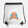 Crying But Trying-None-Drawstring-Bag-TechraNova