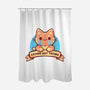 Crying But Trying-None-Polyester-Shower Curtain-TechraNova