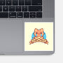 Crying But Trying-None-Glossy-Sticker-TechraNova