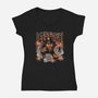Let’s Go Bub-Womens-V-Neck-Tee-glitchygorilla