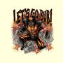 Let’s Go Bub-None-Fleece-Blanket-glitchygorilla