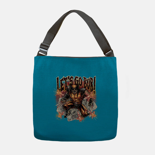 Let’s Go Bub-None-Adjustable Tote-Bag-glitchygorilla