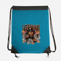 Let’s Go Bub-None-Drawstring-Bag-glitchygorilla