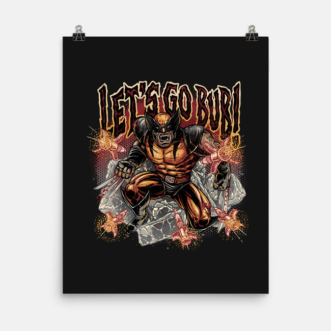 Let’s Go Bub-None-Matte-Poster-glitchygorilla
