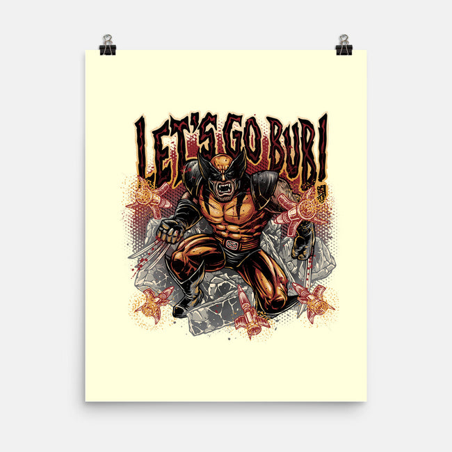 Let’s Go Bub-None-Matte-Poster-glitchygorilla