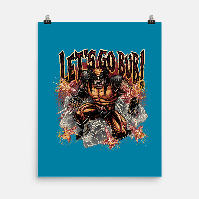 Let’s Go Bub-None-Matte-Poster-glitchygorilla