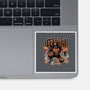 Let’s Go Bub-None-Glossy-Sticker-glitchygorilla