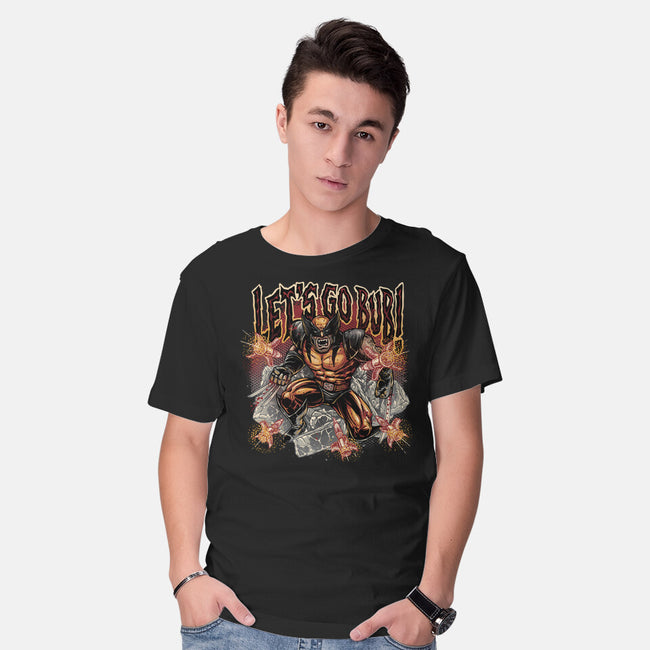 Let’s Go Bub-Mens-Basic-Tee-glitchygorilla