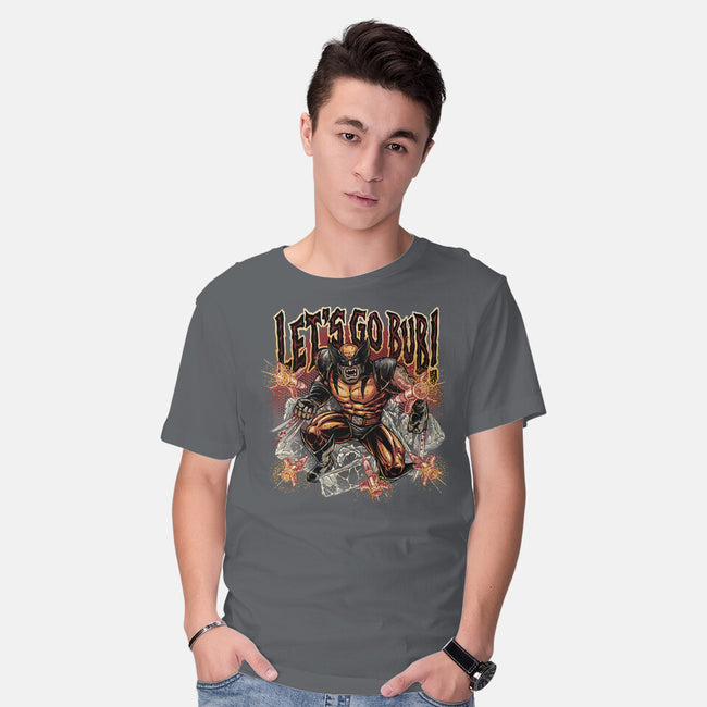 Let’s Go Bub-Mens-Basic-Tee-glitchygorilla