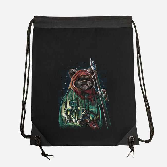 The Defense Of Endor-None-Drawstring-Bag-zascanauta