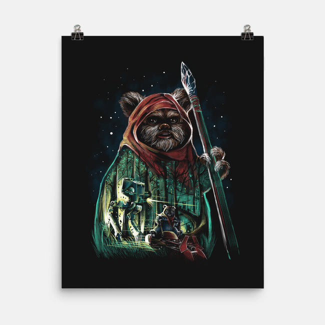 The Defense Of Endor-None-Matte-Poster-zascanauta