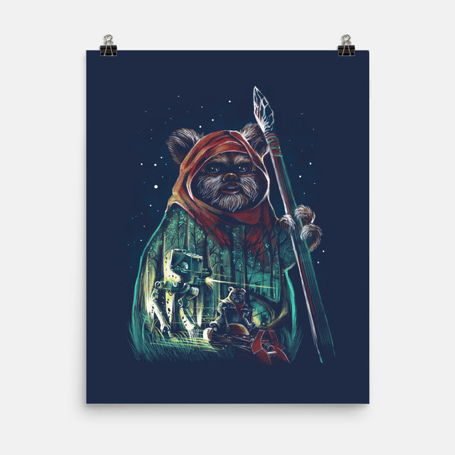 The Defense Of Endor-None-Matte-Poster-zascanauta
